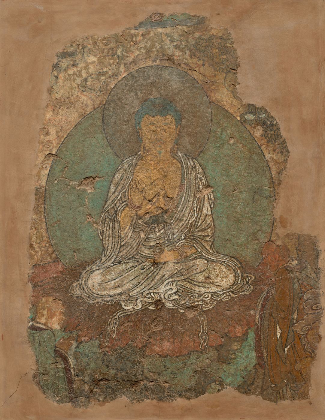 바라문품 게송 422–423에 대응하는 사진