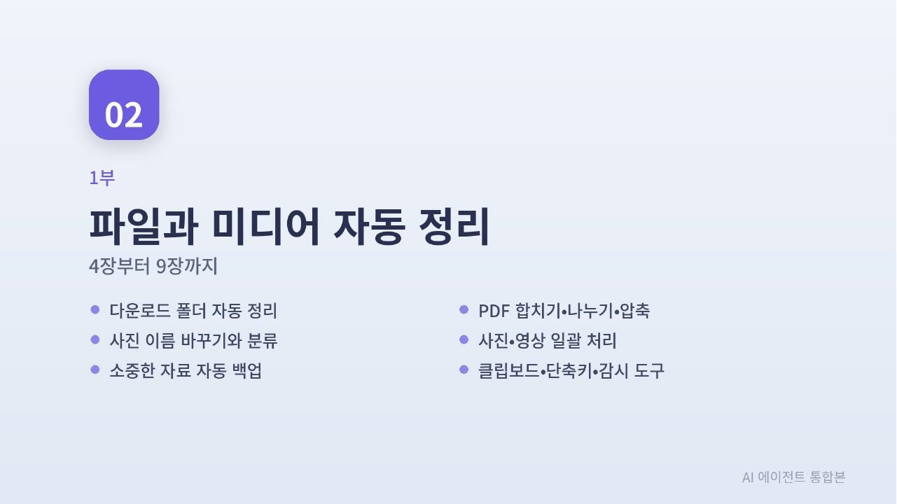 AI 에이전트 실전 통합본 슬라이드 14